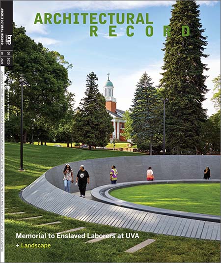 Architectural Record, August 2020